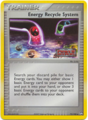 Energy Recycle System - 73/108 - Uncommon - Reverse Holo